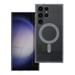   Samsung S23 Ultra Clear Mag MagSafe kompatibilis tok átlátszó