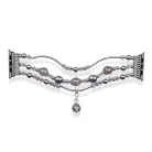 Apple Watch 38/40/41mm Karkötős óraszíj design 4 szürke