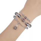 Apple Watch 38/40/41mm Karkötős óraszíj design 4 szürke