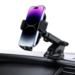   Tech-Protect V6 Univerzális autós telefontartó műszerfalra és szellőzőrácsra fekete