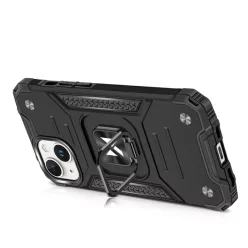   iPhone 15 Plus Ring Armor Wozinsky tok kihajtható támasszal rózsaszín