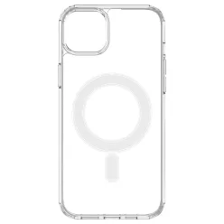   iPhone 15 Plus Magnetic Clear tok átlátszó (Magsafe kompatibilis) telefontok