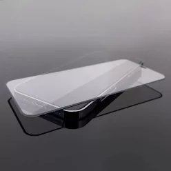   iPhone 15 Plus üvegfólia Wozinsky Full Glue 9H fekete kerettel tokbarát 2 db