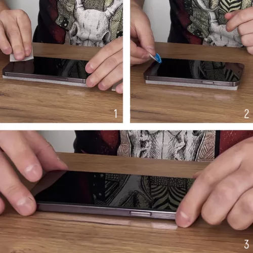 iPhone 15 Plus üvegfólia Wozinsky Full Glue 9H fekete kerettel tokbarát 2 db
