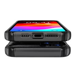 iPhone 15 Hybrid Armor tok kék telefontok