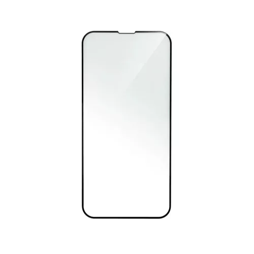 iPhone 15 Pro 5D Full Glue kijelzővédő üvegfólia fekete kerettel