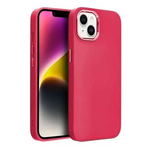 iPhone 15 FRAME Case tok, telefontok magenta