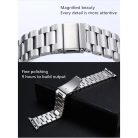 Apple Watch 4/5/6/7/8/9/SE (38/40/41mm) TRPH fém óraszíj ezüst-rózsaszín színű