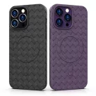 iPhone 14 Pro Max MagSafe Woven tok lila