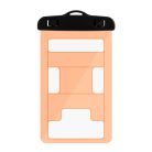 Univerzális vízálló telefontok narancssárga