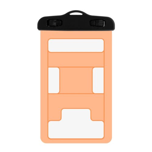 Univerzális vízálló telefontok narancssárga