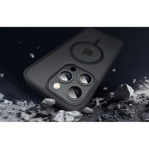 iPhone 15 Pro Max UGREEN LP751 mágneses védőtok fekete kerettel