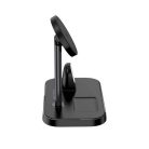 Tech-Protect QI15W A22 3 az 1-ben MagSafe-kompatibilis vezeték nélküli töltő fekete