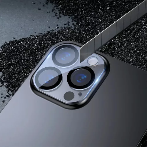 iPhone 15 Pro/15 Pro Max kameralencse védő üvegfólia