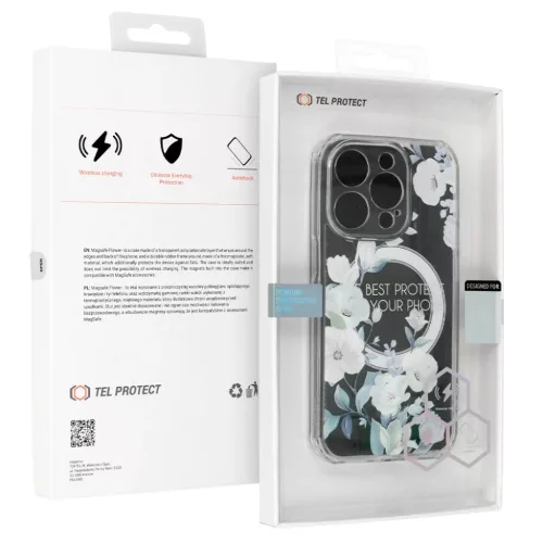 iPhone 11 Tel-Protect Flower tok MagSafe kompatibilis (design 4)