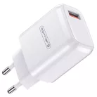 Jellico A77 hálózati töltő adapter 18W USB QC3.0 fehér