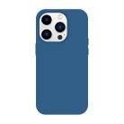 Tel Protect Szilikon Prémium tok iPhone 14 Pro-hoz, navy