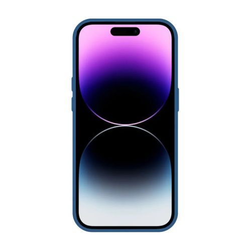 Tel Protect Szilikon Prémium tok iPhone 14 Pro-hoz, navy