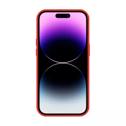 Tel Protect Silicone Premium iPhone 14 Pro Max piros tok
