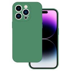   Tel Protect Silicone Premium tok iPhone 15 Pro Max dark green