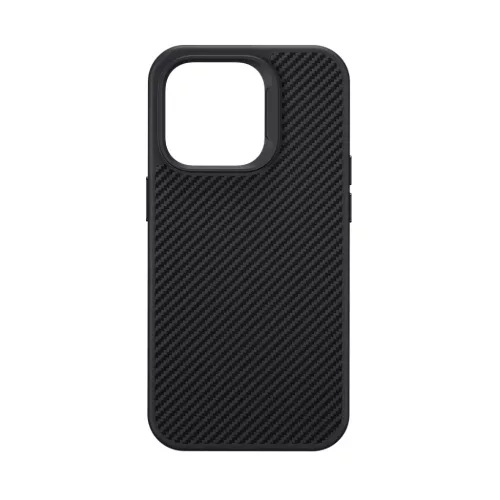 iPhone 15 Plus fekete Benks Tok Mágneses Hibrid Armor Pro Kevlar Fém Keret 600D tok