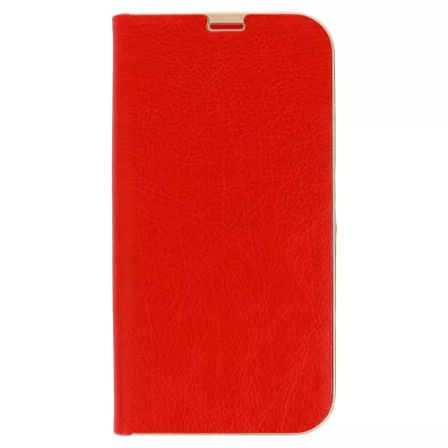 Keretes fliptok iPhone 14 Pro Max piros tok