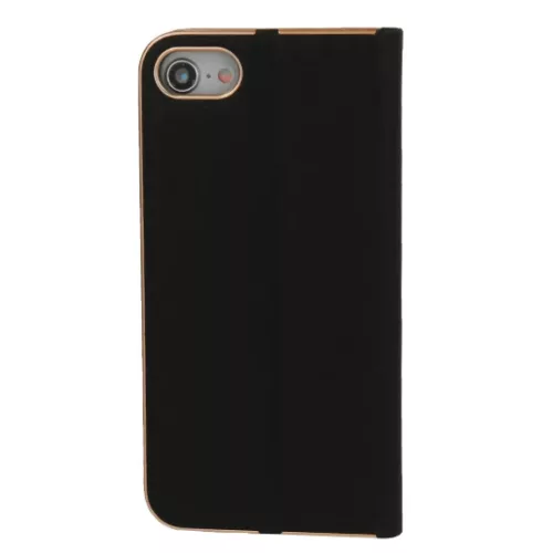 Vennus fliptok kerettel iPhone 14 Pro Max fekete tok