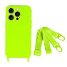 Strap szilikon tok iPhone 14 Pro design 2 lime