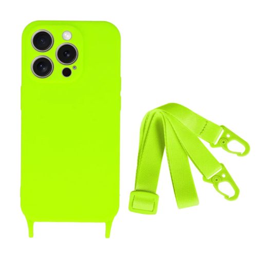 Strap szilikon tok iPhone 14 Pro design 2 lime