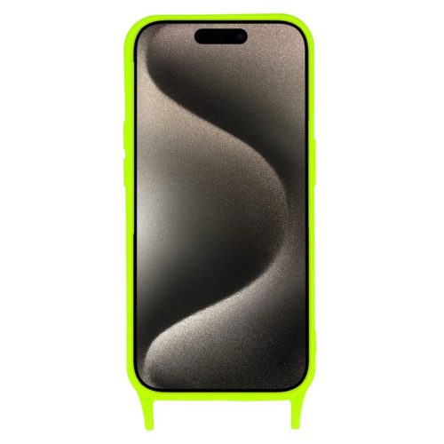 Strap szilikon tok iPhone 14 Pro design 2 lime