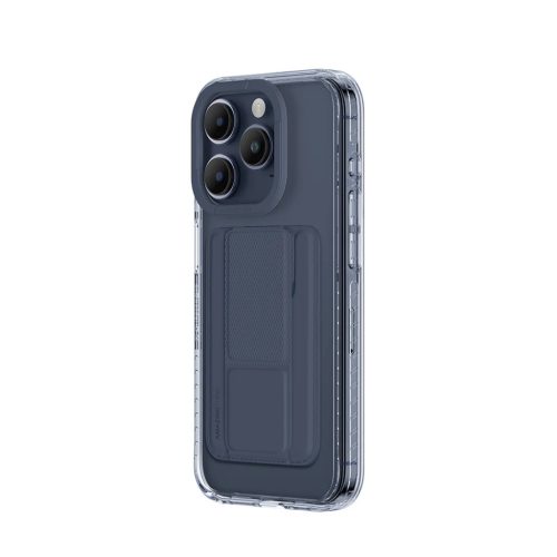 Amazing Thing Titan Pro Mag Wallet tok 10FT IP156.7PTWBU iPhone 15 Pro Max sötétkék kitámasztóval