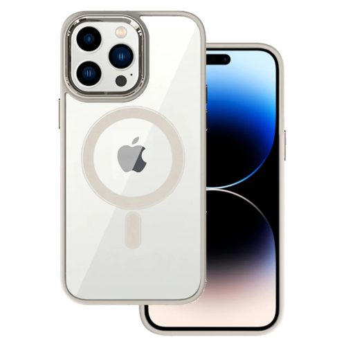 Tel Protect Magnetic Clear tok iPhone 15 Pro Max Titanium