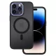 Tel Protect Mágneses Karbon Tok iPhone 15 Plus Fekete-lila