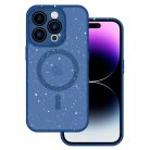 Tel Protect Mágneses "Splash" Matt Tok iPhone 15 Pro Max-hoz Navy