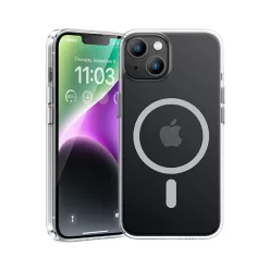 iPhone 15 Plus Átlátszó Benks Magnetic Crystal tok