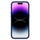 Tel Protect Mágneses Splash Frosted tok iPhone 15 Plus - Tengerészkék