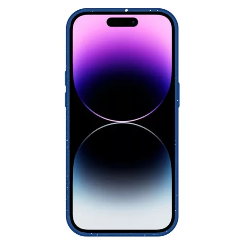 Tel Protect Mágneses Splash Frosted tok iPhone 15 Plus - Tengerészkék