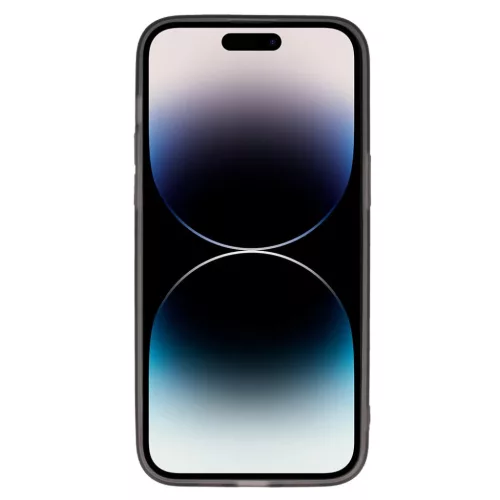 Protective Lens tok az iPhone 15 Plus-hoz fekete áttetsző