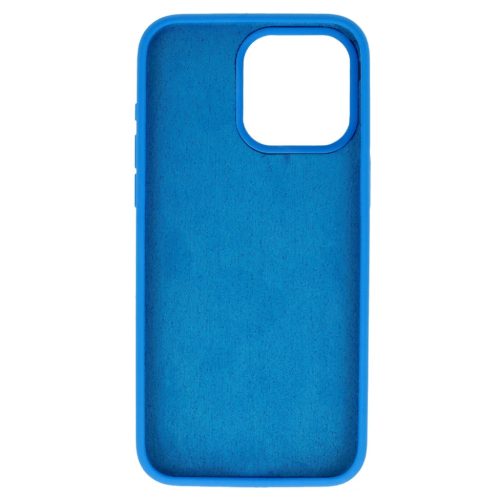 Silicone Lite tok iPhone 15 Pro Max kék