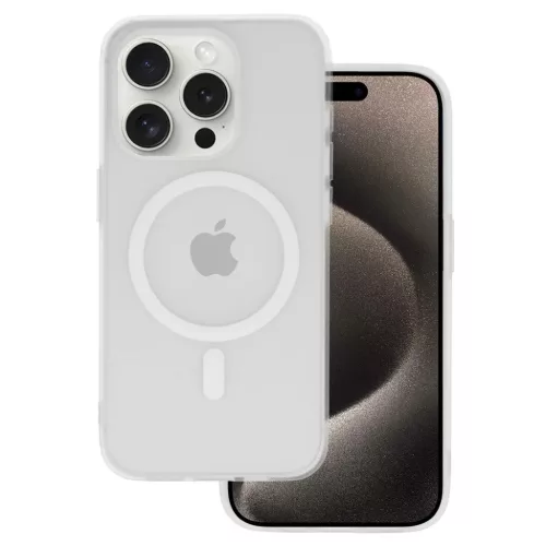 Liavec Warframe Magsafe Series iPhone 15 Plus tok fehér