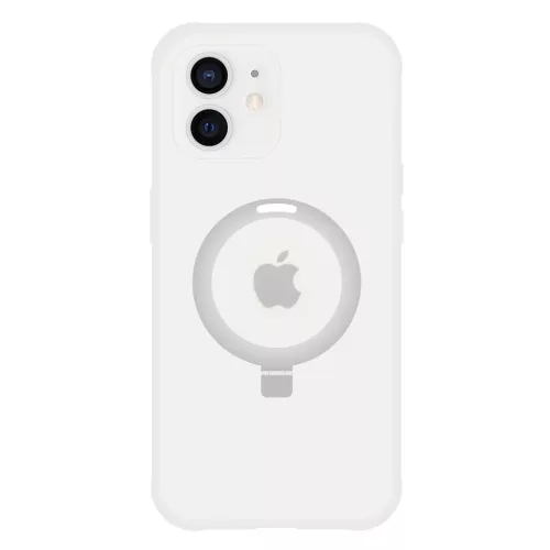 Tel Protect Mágikus MagSafe Állvány Tok iPhone 11 ezüst tok