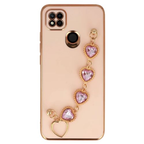 Xiaomi Redmi 10A Trend Case tok design 2 világos rózsaszín