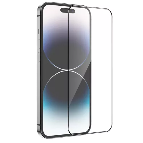 Borofone Diamond Armor Teljes Képernyős HD Üvegfólia iPhone 15 Pro - 10 darab