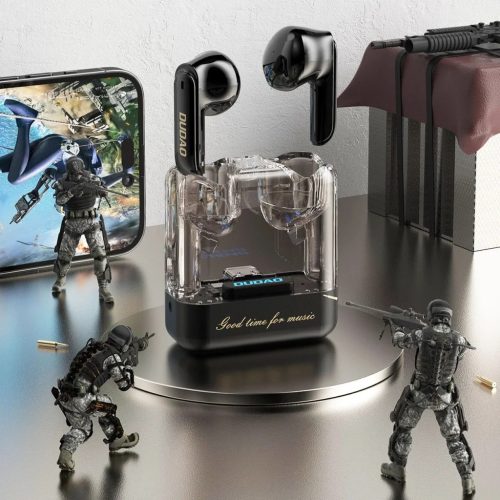 Dudao U18Pro Bluetooth 5.3 TWS vezeték nélküli fülhallgató - fekete