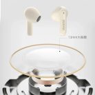 Dudao U18Pro Bluetooth 5.3 TWS vezeték nélküli fülhallgató - bézs