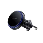 Tech-Protect MM15W-V4 autós telefontartó MagSafe 15W induktív töltővel légbefúvóhoz - fekete