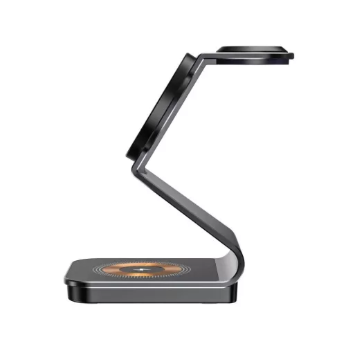 Tech-Protect QI15W-A29 3in1 induktív töltőállomás MagSafe rendszert támogató okostelefonokhoz / Apple Watch / AirPods - fekete