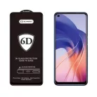 Full Glue 6D Edzett Üveg iPhone 16 Fekete - 10 CSOMAG üvegfólia