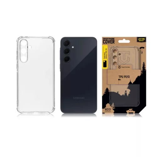 Tactical TPU Plyo tok Samsung Galaxy A35 5G átlátszó