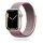 Tech-Protect Nylon szíj Apple Watch 4/5/6/7/8/9/10/11/SE (38/40/41 mm) - Rózsaszín